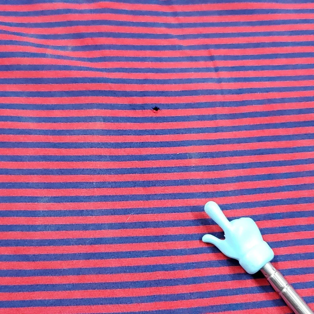 Polo By Ralph Lauren Men Shirt 4XB BIG Red Embroidered Striped Pony READ